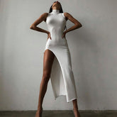 Vestido midi con abertura alta A New Me